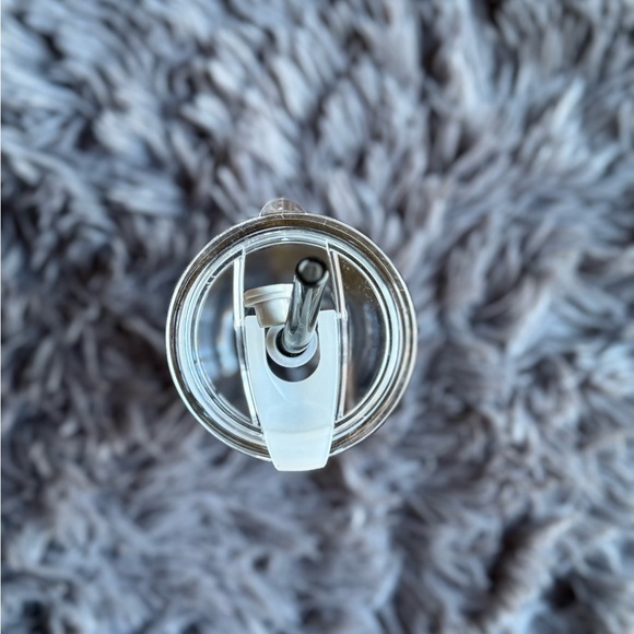 Custom glass cup with Straw - Picture 5 of 5